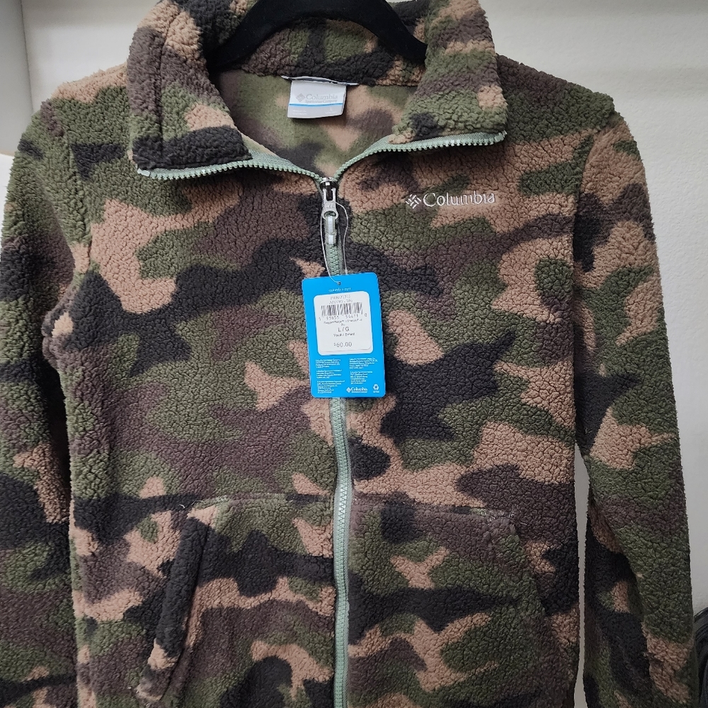 3 for $45 Columbia Kids Rugged Ridge II Sherpa Full Zip Jacket